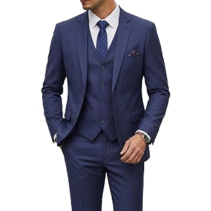 YND Mens 3 Piece Suit with Tie