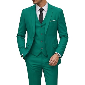 YND Mens 3 Piece Suit with Tie
