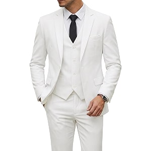 YND Mens 3 Piece Suit with Tie