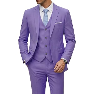 YND Mens 3 Piece Suit with Tie