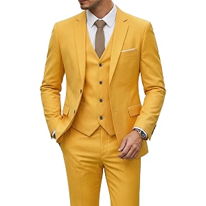 YND Mens 3 Piece Suit with Tie