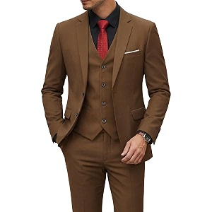 YND Mens 3 Piece Suit with Tie