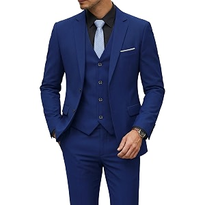 YND Mens 3 Piece Suit with Tie