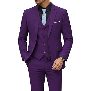 YND Mens 3 Piece Suit with Tie