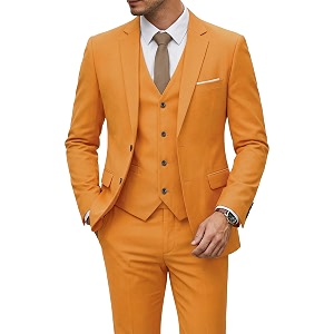 YND Mens 3 Piece Suit with Tie