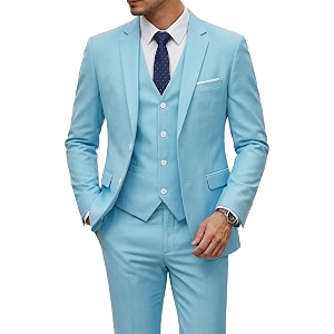 YND Mens 3 Piece Suit with Tie