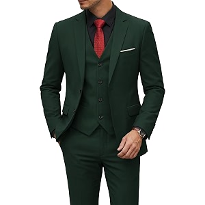 YND Mens 3 Piece Suit with Tie