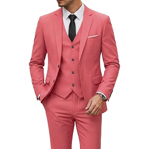 YND Mens 3 Piece Suit with Tie
