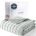 YnM Cooling Weighted Blanket for Adults, 12lbs Heavy Bed Throw Comforter with 100% PE Fabric, Ideal for Hot Sleepers or Summer Days(48x72 Inches for Twin/Full Bed, 12 Pounds, Green)