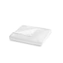 YnM Exclusive Cooling Duvet Cover for Weighted Blankets with 16 Strings (White, 48"x72")