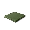 YnM Exclusive Cotton Duvet Cover for Weighted Blankets (Army Green, 48''x72'')