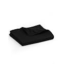 YnM Exclusive Cotton Duvet Cover for Weighted Blankets with 16 Strings (Black, 88"x104")