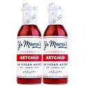 Yo Mama's Foods Keto Classic Ketchup – Pack of (2) - Zero Calorie, No Sugar Added, Low Carb, Vegan, Gluten Free, Paleo Friendly, and Made with Whole Non-GMO Tomatoes!