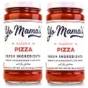 Yo Mama's Foods Keto Classic Pizza Sauce – Pack of (2) - Vegan, No Sugar Added, Low Carb, Low Sodium, Gluten Free, Paleo, and Made with Fresh Non-GMO Tomatoes!