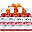 Yo Mama's Foods Keto Spicy Ketchup – Pack of (4) - No Sugar Added, Low Carb, Vegan, Gluten Free, Paleo Friendly, and Made with Whole Non-GMO Tomatoes!