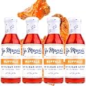 Yo Mama’s Foods Keto Buffalo Dipping, Marinade & Wing Sauce - Pack of (4) - Low-Zero Carb, No Sugar Added, Whole30, Paleo, Gluten and Soy Free, and Low Calorie!
