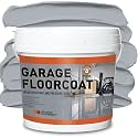 YOA Professional Concrete Garage Floor Paint, (1-Gallon/Smoke Gray), Acrylic Resin Coating, Suitable for Indoor Outdoor Garage, Basement, Factory,Etc. Scratch Resistant, Low VOC, Ready to Use