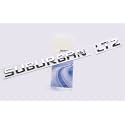 Yoaoo Chrome Suburban LTZ Emblem Badge Nameplate Letter Compatible with Suburban Glossy Shiny