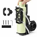 Yobbo Bike Cup Holder, Motorcycle Water Bottle Holder 360° Rotation Adjust Bicycle Handlebar Water Bottle Cages, Upgraded Expandable Design Drink Holder for Bicycle, Motorcycle, ATV