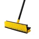 Yocada Double-Sided Floor Scrub Brush Triangle Brush Heavy Duty 65.5"