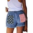 YOCUR Womens Casual Shorts,Lightweight Trendy Comfy Cute Drawstring Shorts