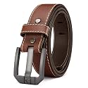 YOETEY 1.5" Leather Tactical Belt Men for Work &amp; Casual