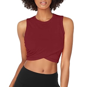 Yoga Crop Tops Dance Tops Fitted Workout