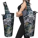 Yoga Mat Bag - Long Tote with Pockets - Holds More Yoga Accessories - Yoga Bag Fit Most Size Mats - Yoga Mat Carrier