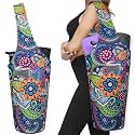 Yoga Mat Bag - Long Tote with Pockets - Holds More Yoga Accessories - Yoga Bag Fit Most Size Mats - Yoga Mat Carrier