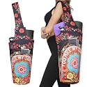 Yoga Mat Bag - Long Tote with Pockets - Holds More Yoga Accessories - Yoga Bag Fit Most Size Mats - Yoga Mat Carrier