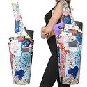 Yoga Mat Bag - Long Tote with Pockets - Holds More Yoga Accessories - Yoga Bag Fit Most Size Mats - Yoga Mat Carrier