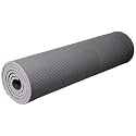 Yoga Mats For Women And Men Nbr Material With Carrying Strap, Extra Thick Exercise Mats For Workout Yoga Mat For Women Yoga, Fitness, Exercise Mat Anti Slip Yoga Mats(4Mm)(Greey),Purple