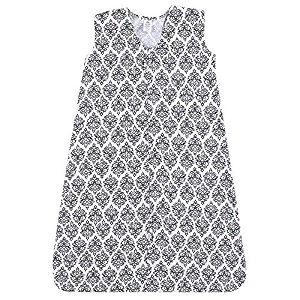 yoga sprout baby sleeveless jersey cotton sleeping bag sack blanket damask 18-24 months