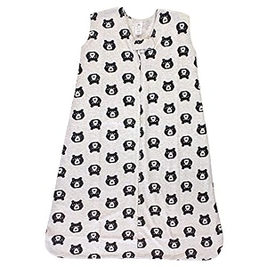 yoga sprout baby sleeveless jersey cotton sleeping bag sack blanket bear 0-6 months