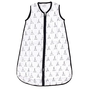 yoga sprout baby soft jersey safe wearable sleeping bag teepee muslin 6-12 months