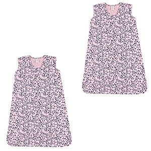 yoga sprout baby soft jersey safe wearable sleeping bag fresh floral 2 pack 18-24 months