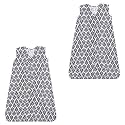 Yoga Sprout Baby Soft Jersey Safe Wearable Sleeping Bag, Damask 2 Pack, 0-6 Months