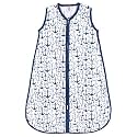 Yoga Sprout Baby Soft Jersey Safe Wearable Sleeping Bag, Blue Anchor Muslin, 12-18 Months