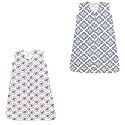 Yoga Sprout Baby Soft Jersey Safe Wearable Sleeping Bag, Bloom and Ornate Clover 2 Pack, 18-24 Months