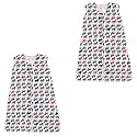 Yoga Sprout Baby Soft Jersey Safe Wearable Sleeping Bag, Lion 2 Pack, 18-24 Months
