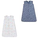 Yoga Sprout Baby Soft Jersey Safe Wearable Sleeping Bag, Giraffe and Forest 2 Pack, 18-24 Months