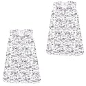 Yoga Sprout Baby Soft Jersey Safe Wearable Sleeping Bag, Adventure 2 Pack, 0-6 Months