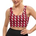 Yoga top Women's Cheerleading Uniform Gym Outfit Running Crop Tops Yoga Shirts Casual Tank Top