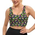 Yoga top Women's Cheerleading Uniform Gym Outfit Running Crop Tops Yoga Shirts Casual Tank Top