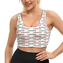 Yoga top Women's Cheerleading Uniform Gym Outfit Running Crop Tops Yoga Shirts Casual Tank Top