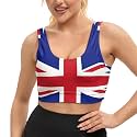 Yoga top Women's Cheerleading Uniform Gym Outfit Running Crop Tops Yoga Shirts Casual Tank Top
