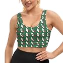Yoga top Women's Cheerleading Uniform Gym Outfit Running Crop Tops Yoga Shirts Casual Tank Top