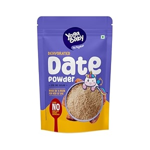yogabar yogababy date powder healthy nut powders for infants kidssugar replacement date powder easy to slurp baby foods tasty cereal for babies rich in magnesium iron fibre potassium 300g