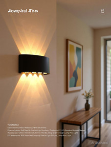 yogabaca led outdoor waterproof ip65 exterior interior wall step up down light fixture lamp post light outdoor lamp