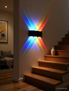 yogabaca led outdoor waterproof ip65 exterior interior wall step up down light fixture lamp post light outdoor lamp